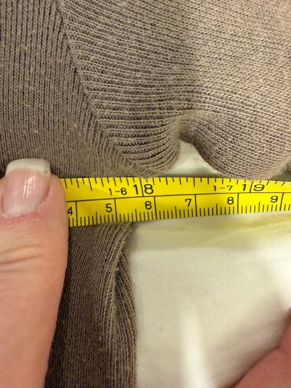 Agnes B. Brown Crew Neck Sweater - Picture 13 of 13
